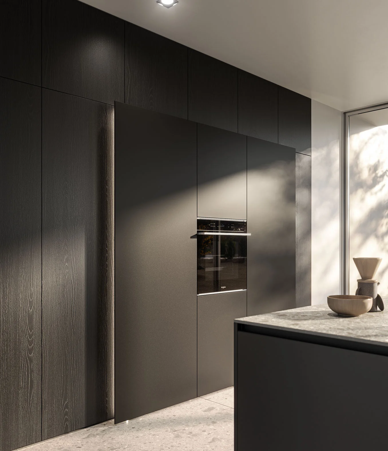 cucina-moderna arredo3-kali-colonne-forno